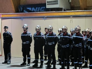 Centre de secours: passation de commandement 31 janvier 2015